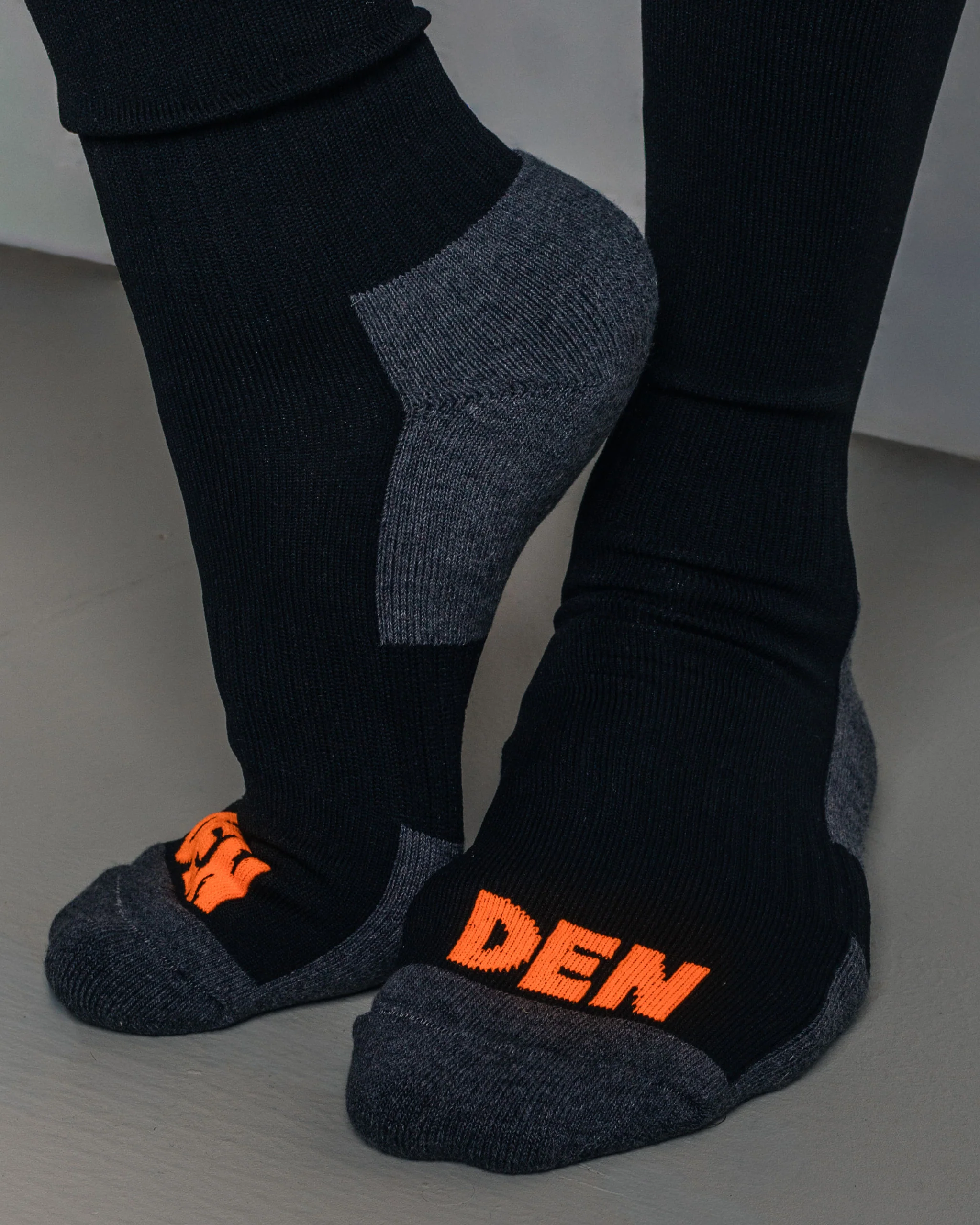 CORE Football Socks - Black - Image 3