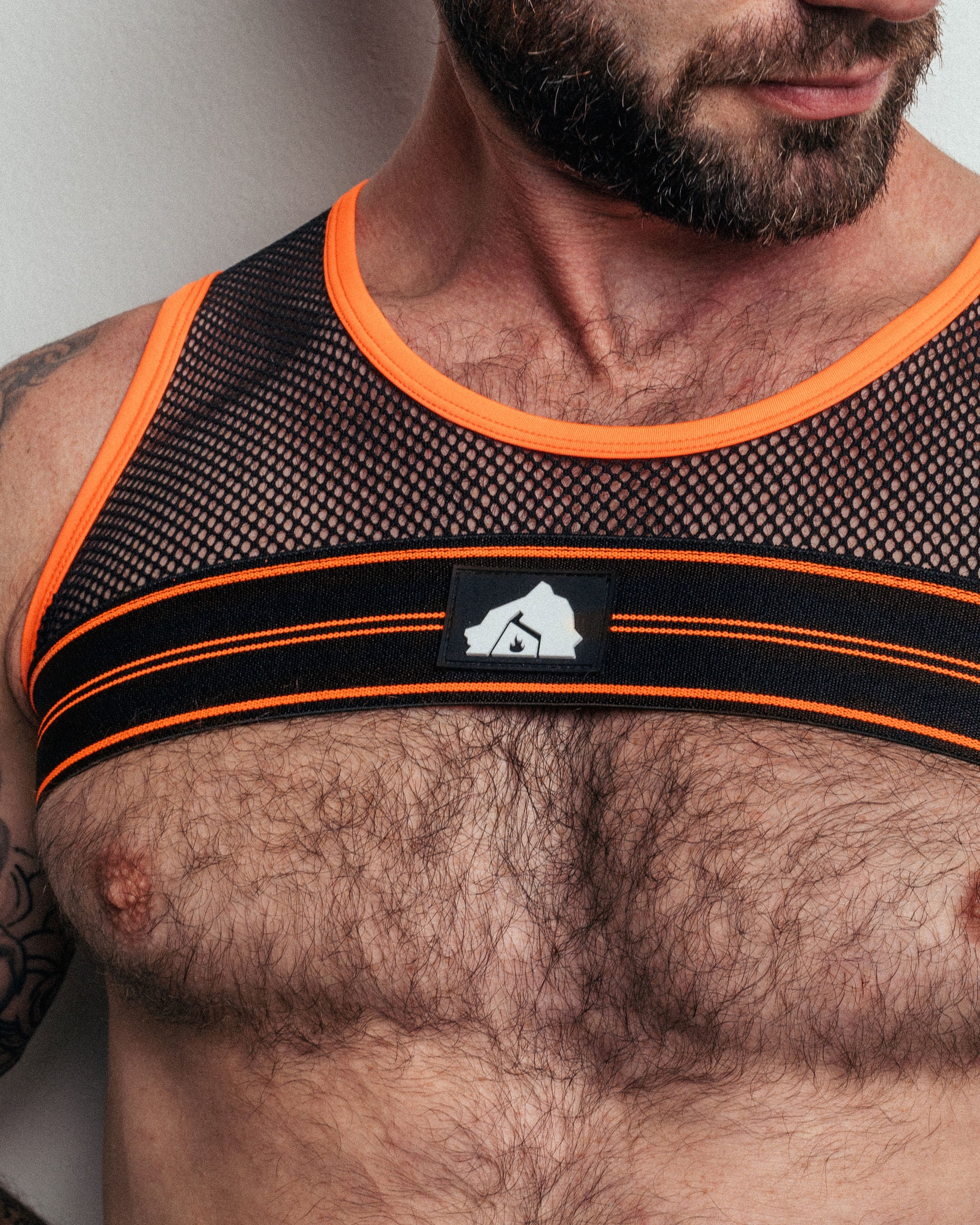 CORE Mesh Chest Harness - Black - Image 3
