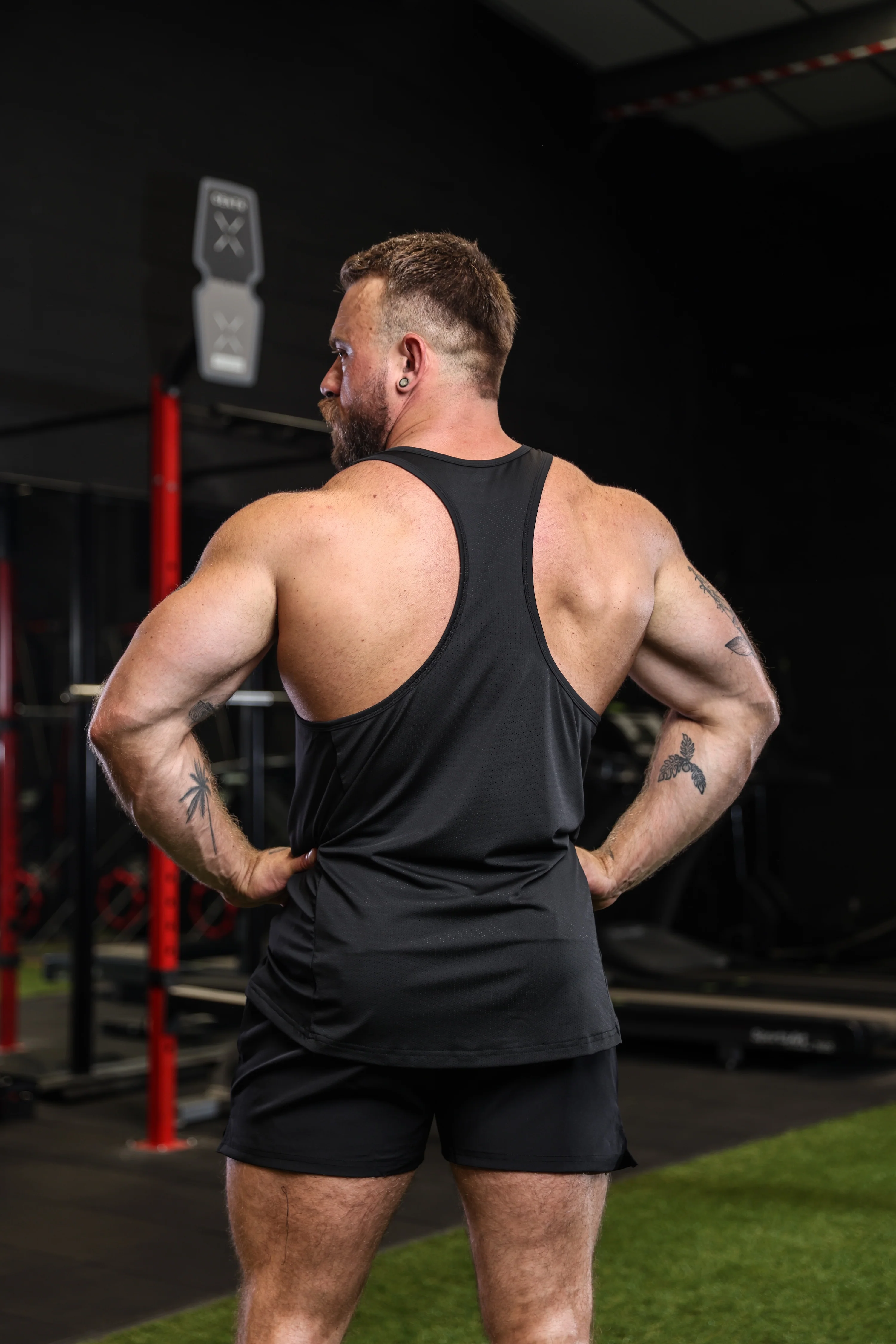 DEN X Bear Trainer Gym Vest - Black - Image 6