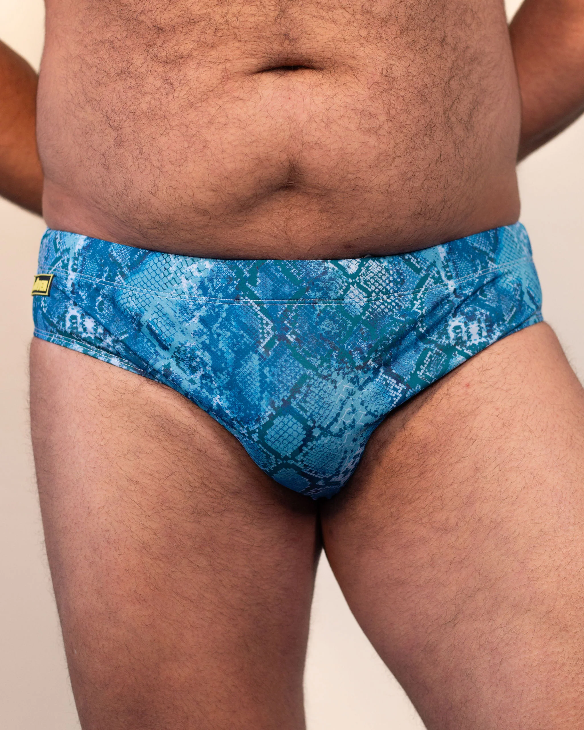 Regular Swim Brief - Blue Serpent - Image 6