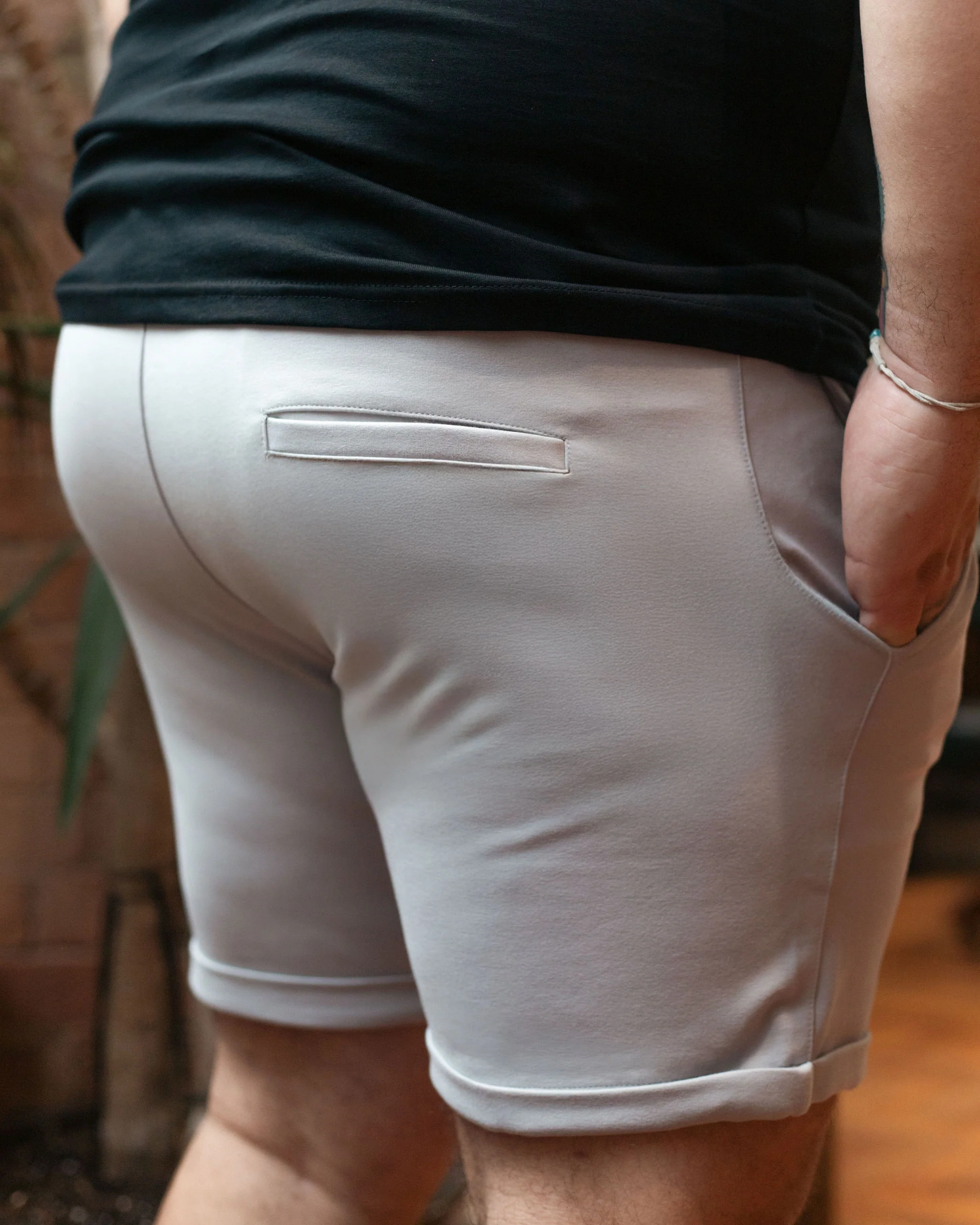 Hyper-Stretch Tailored Shorts - Image 8