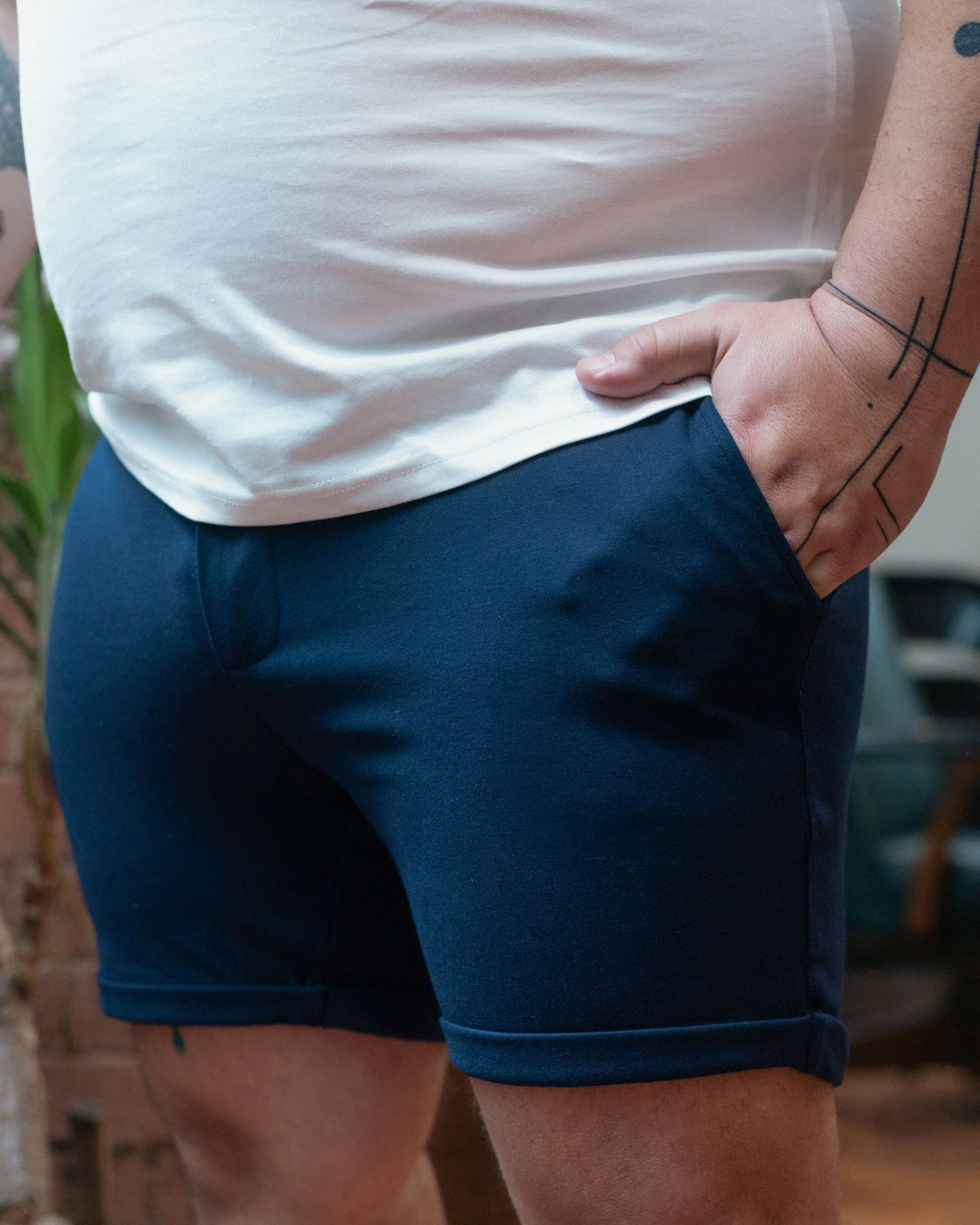 Hyper-Stretch Tailored Shorts - Image 9