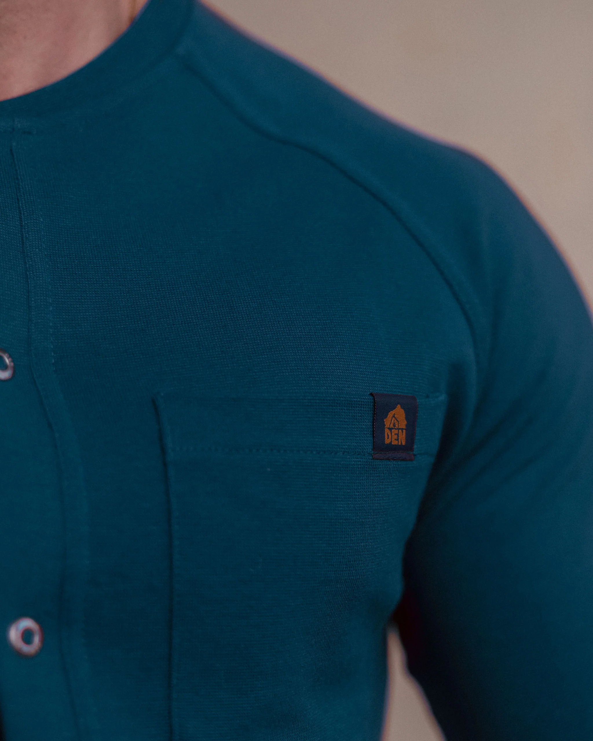 Long Sleeve Union Suit - Teal - Image 4