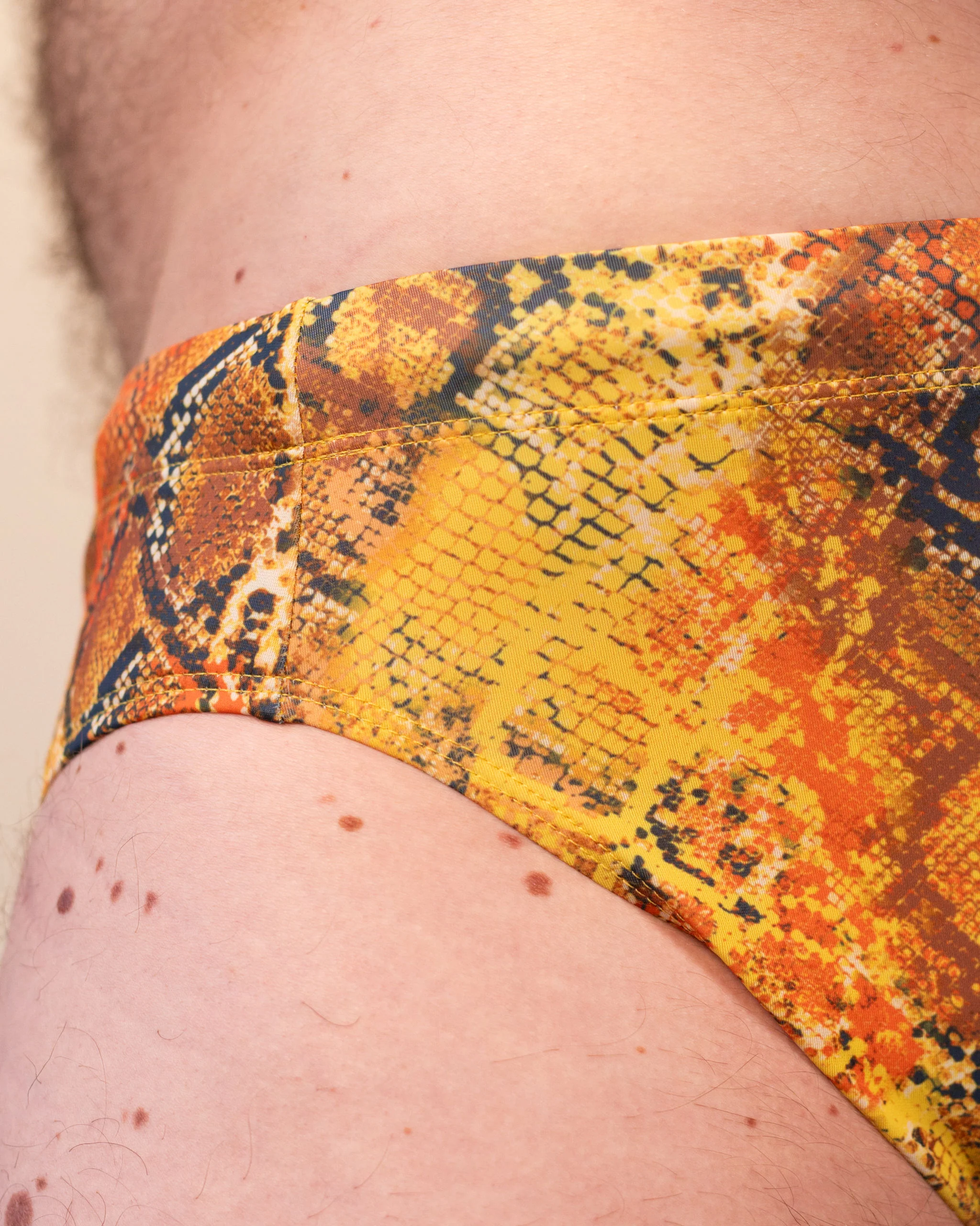 Regular Swim Brief - Gold Serpent - Image 8