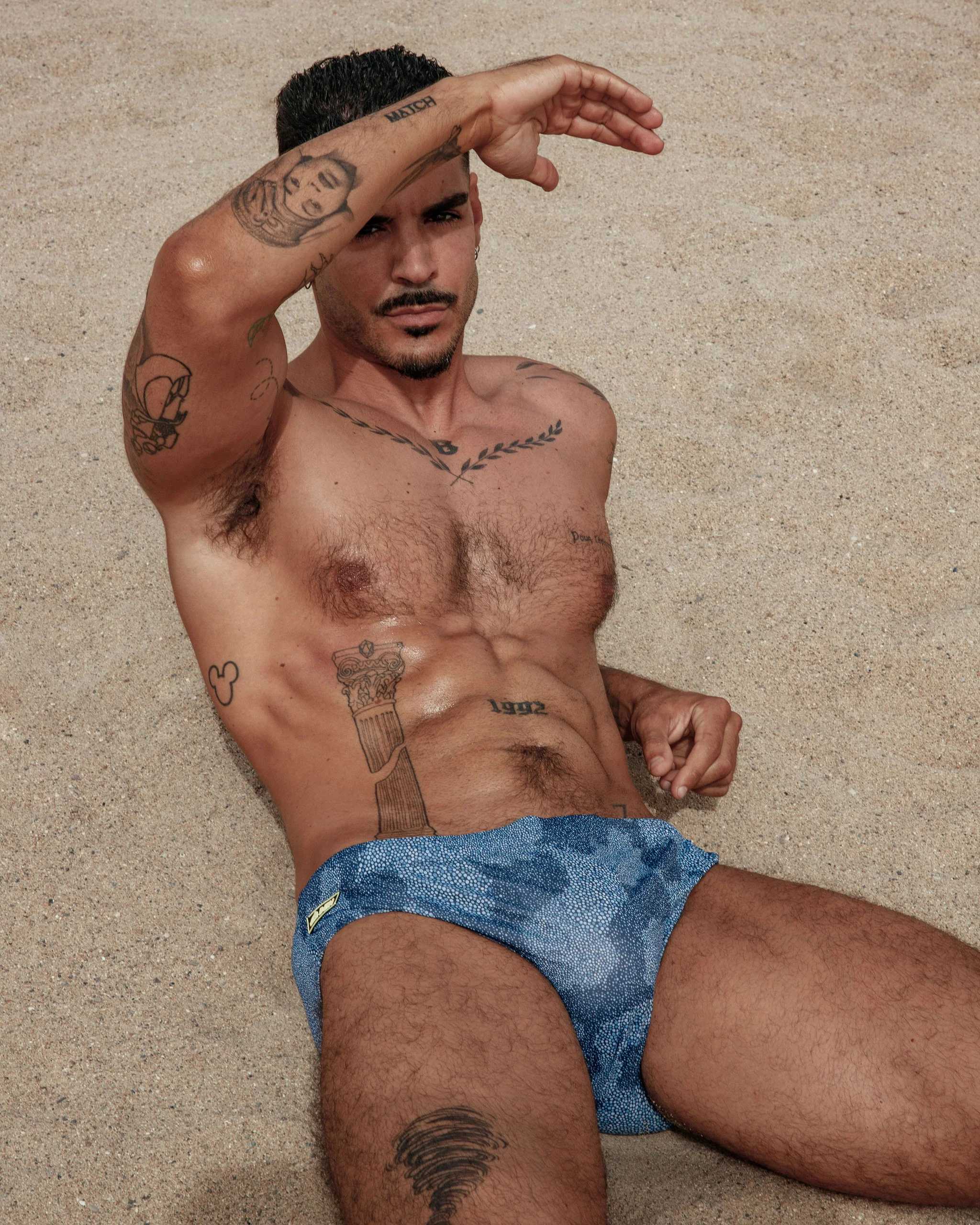 Regular Swim Brief - Navy Stingray - Image 3