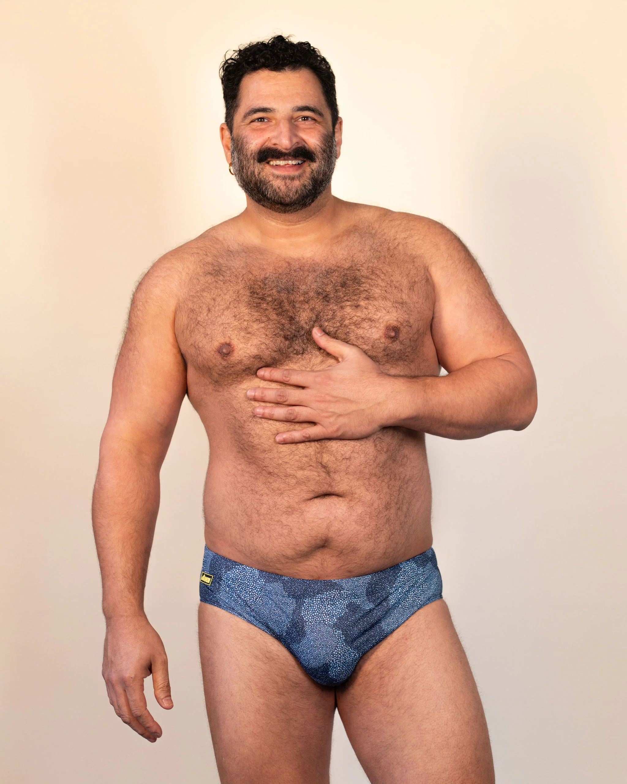 Regular Swim Brief - Navy Stingray - Image 4
