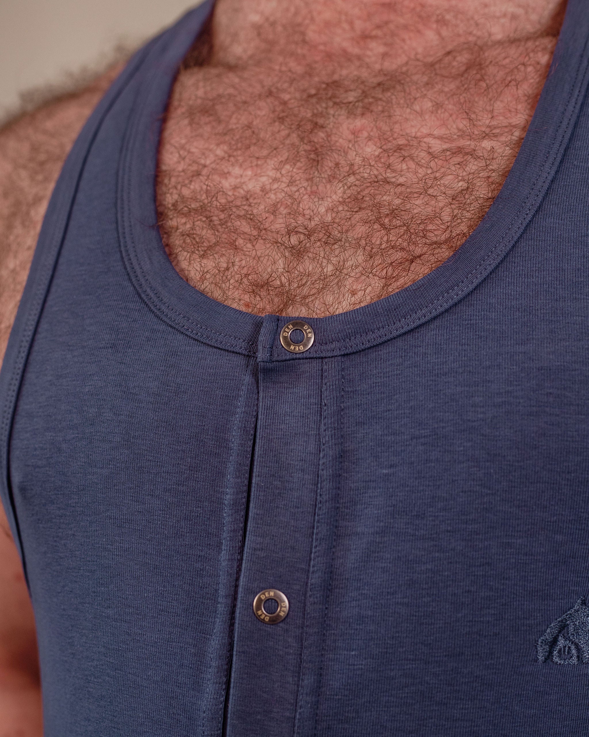 Vest Union Suit - Blue - Image 4