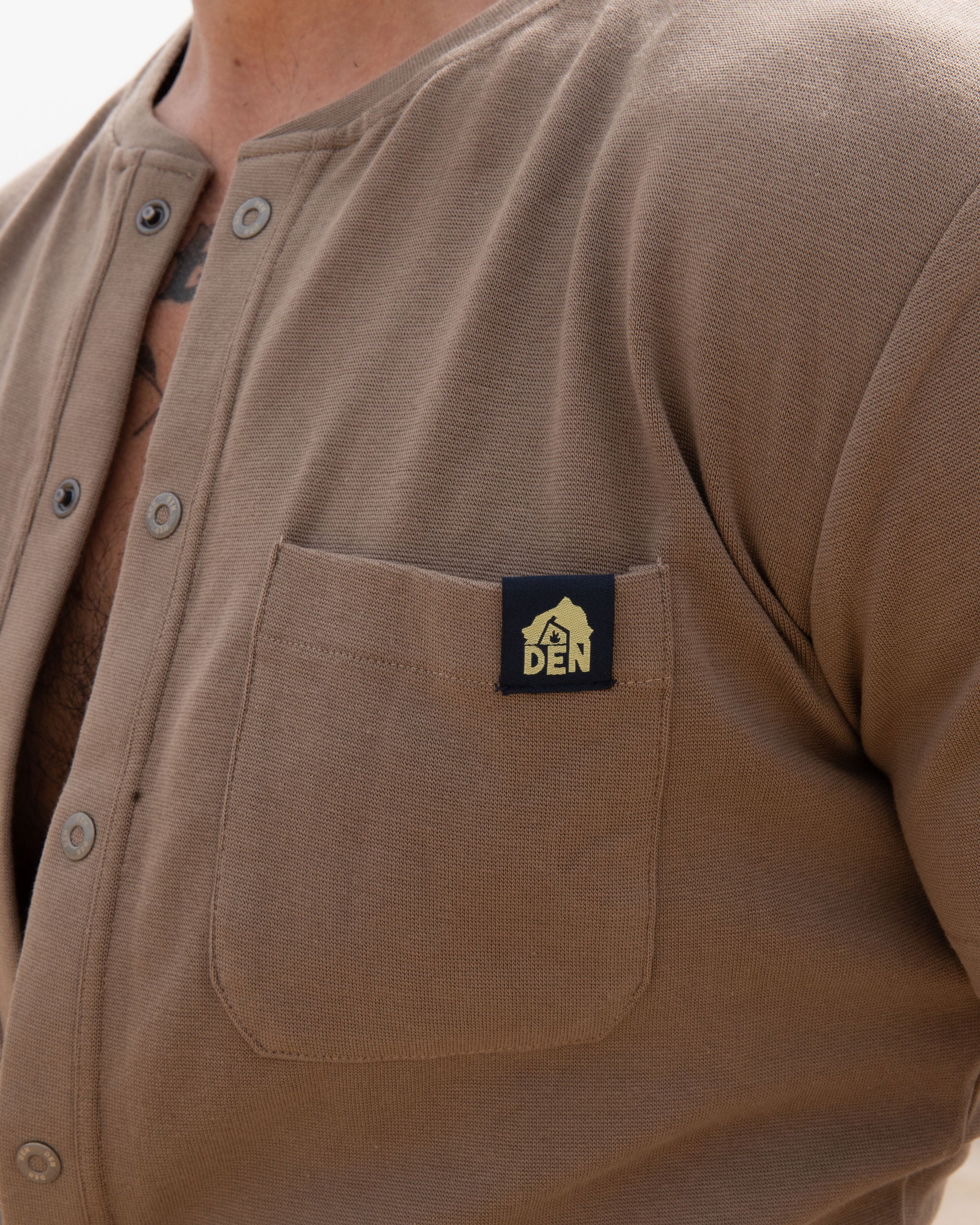 Short Sleeve Union Suit - Clay - Image 4
