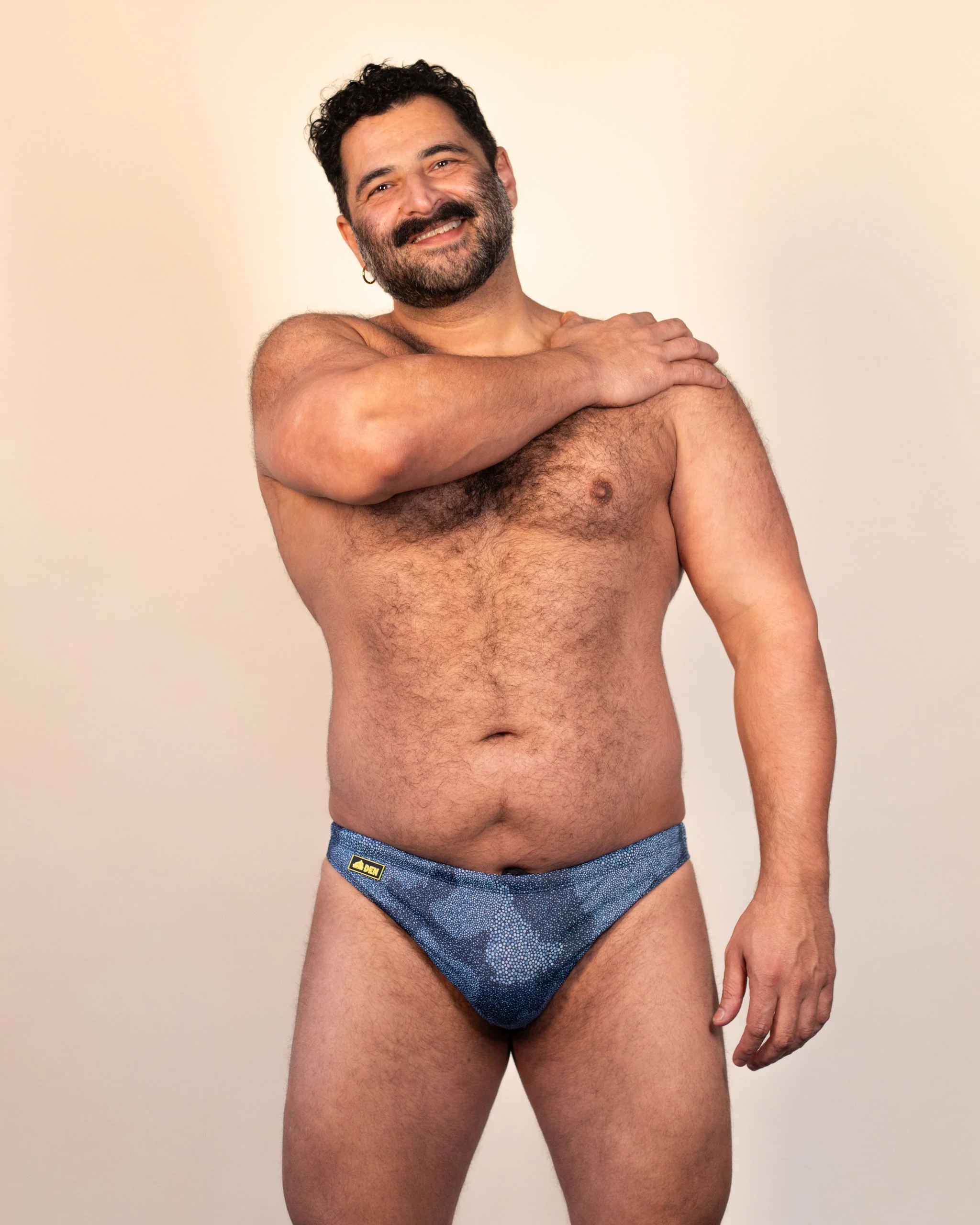 Skinny Swim Brief - Navy Stingray - Image 3