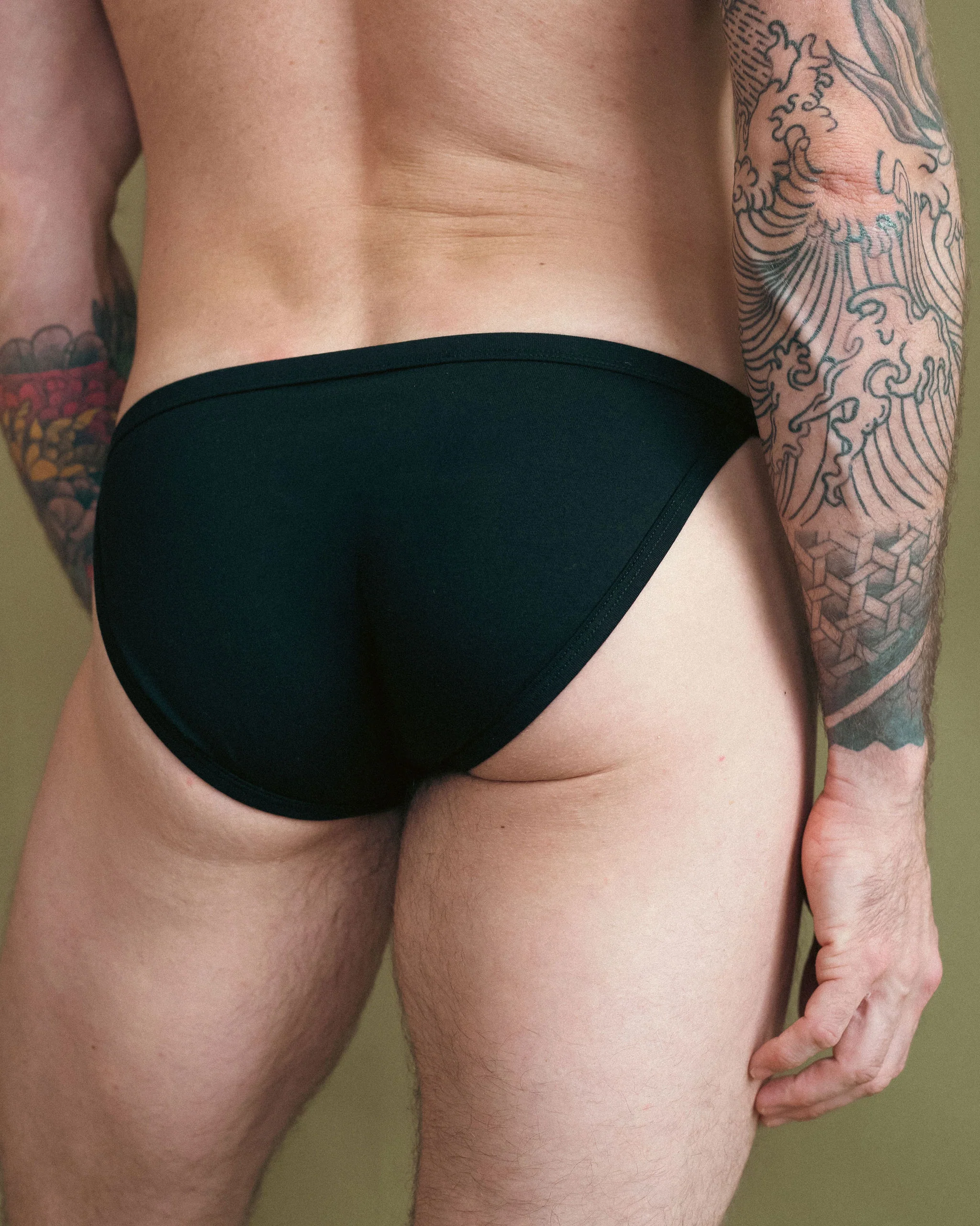 Tanga Brief - Black - Image 3
