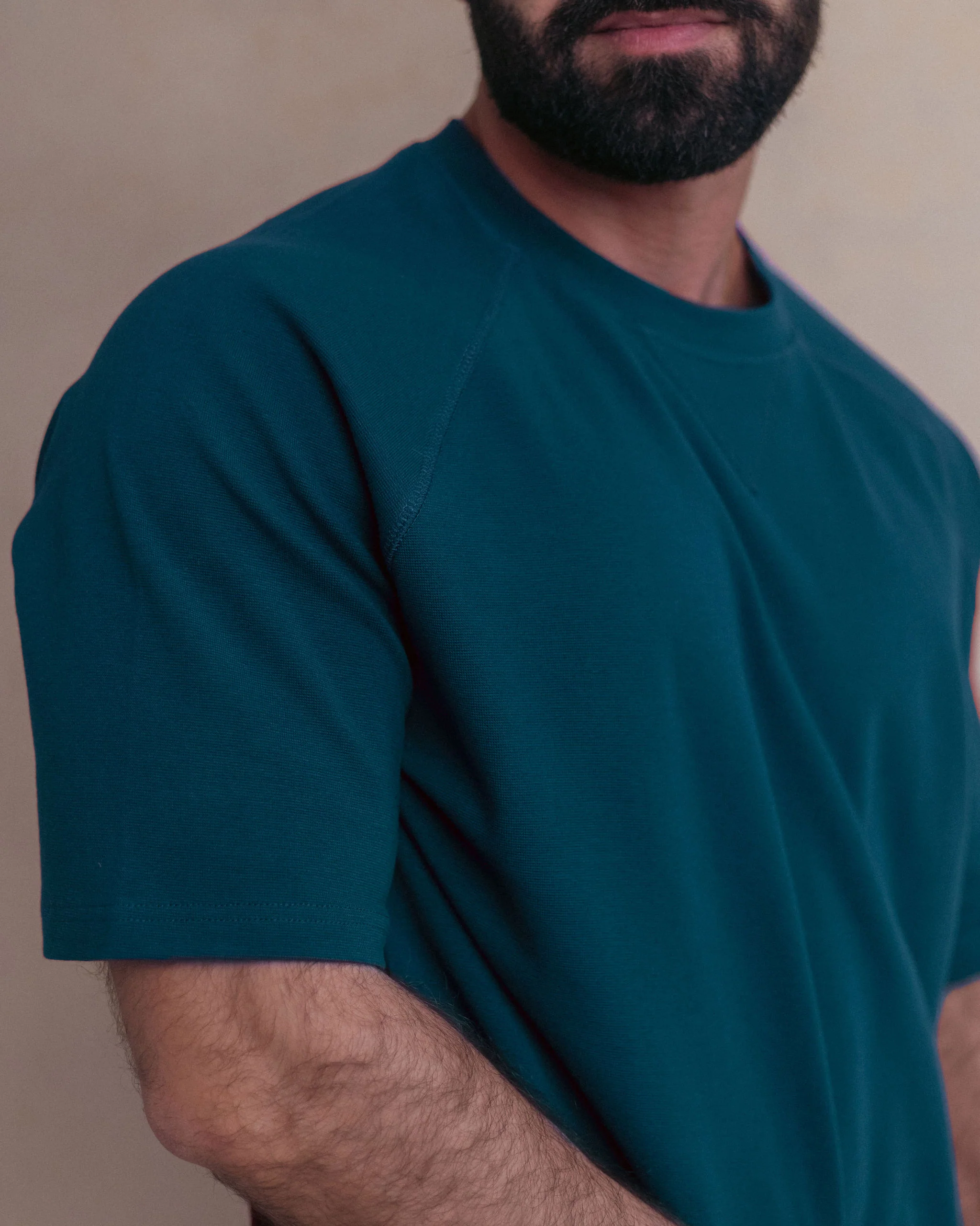 Union Boxy Tee - Teal - Image 3