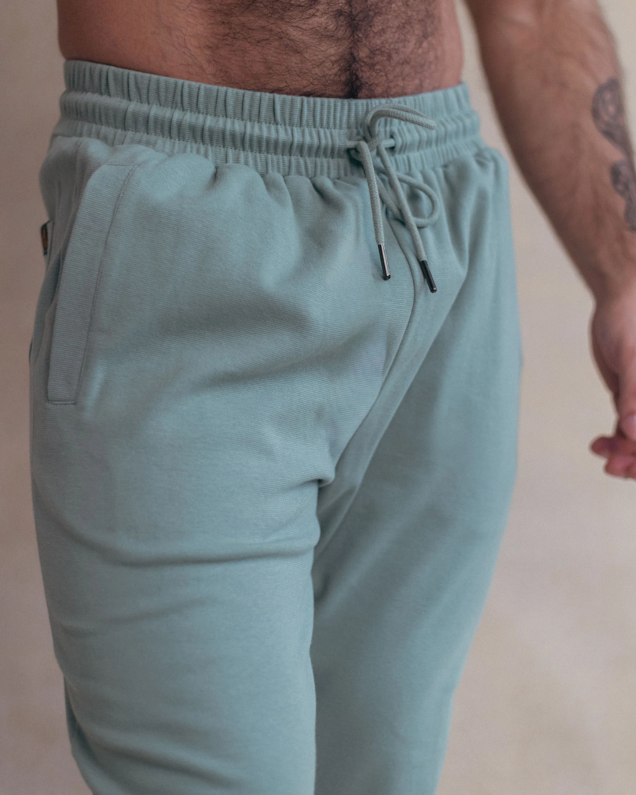Union Jogger - Pale Blue - Image 3