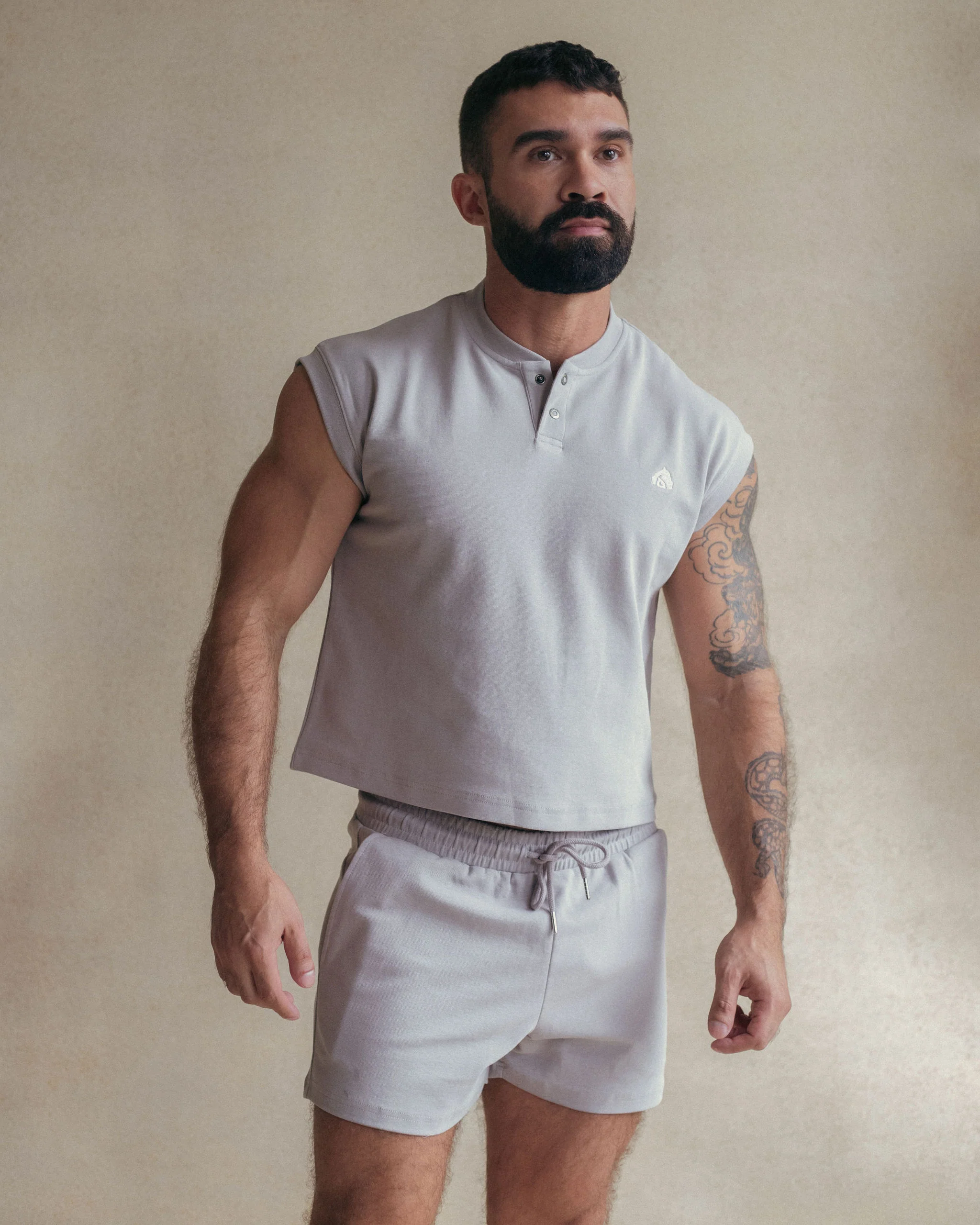 Union Shorts - Grey - Image 4