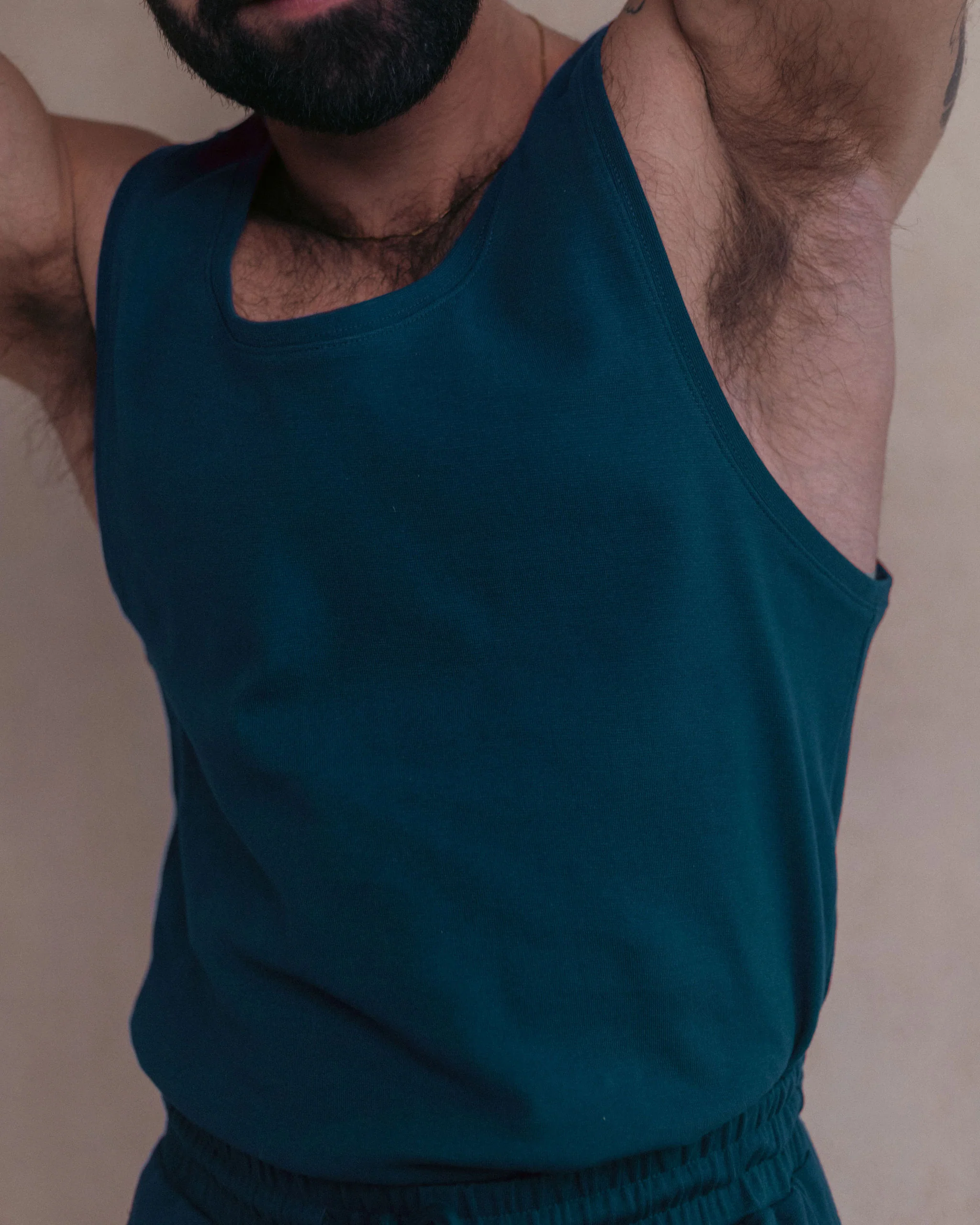 Union Vest - Teal - Image 4